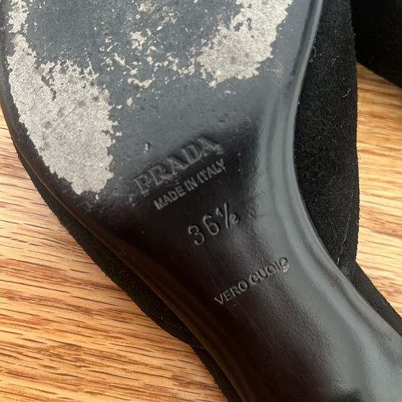 Vintage Prada Mules Size 36.5 - Picture 4 of 9
